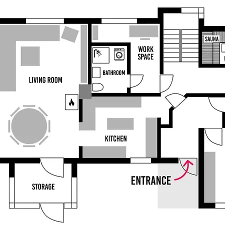 Mehilaeinen 240m2, 5br, Sauna, Dojo, Wifi, Cozy Familyhome Villa
